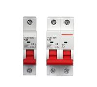 YCB7-63N 1P 2P 3P 4P Din Rail Mount Breaking Capacity Miniature Circuit Breaker YCB6H-63 Upgraded version(2P,32A)