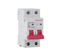 YCB9-80DM 2P DC MCB 6KA 500V Circuit Breaker 16A 20A 25A 32A 40A 50A DC protection(25A)