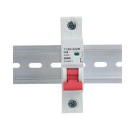 YCB9-80DM Mini Circuit Breaker 1P 6kA DC 500V MCB 16A 20A 25A 32A 40A 50A DC MCB for PV System(63A)