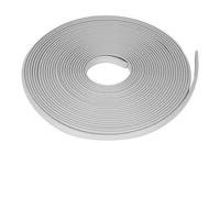 YCBTREE Caravan Awning Rail Protector, 10M Motorhome Rail Moulding Trim 12mm Wide PVC Weatherproof Flexible Channel Infill Strip Prevents Streaks for Motorhome RV Boat Camper Van (Grey)