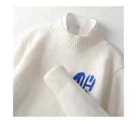 YCCHAH Sweaters Autumn And Winter Semi-high Neck Wool Sweater Men's Models Seven Needle Thickened Pure Wool Knitted Outside The Inner Long-sleeved Sweater Man Sweaters For Men(A,S)