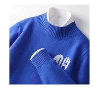 YCCHAH Sweaters Autumn And Winter Semi-high Neck Wool Sweater Men's Models Seven Needle Thickened Pure Wool Knitted Outside The Inner Long-sleeved Sweater Man Sweaters For Men(C,M)