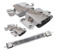 YCCLDIPL 4xPCS Stainless Steel Film Clips, with Lead Block Make Film Straight for 135 35mm 120 B&W Negatives Film Air-Dry Darkroom Processing Equipment