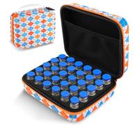 YCCOKJJ Insulin Bottle Organiser, 30 Compartments, Travel Insulin Bottle Box, Fits Standard U-100 Bottles with 10 ml (Not Suitable for High Bottles) Protection Made of High Density Foam