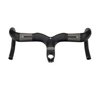 Yccyctrek 38cm handlebar carbon handlebars road bike handlebar stem diameter 28.6mm road aero drop handle bar for road bike integrated handlebar cable routing 380 * 100mm 3K Matte