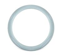 YCDSSM Car Steering Wheel Cover for Citroen C1 2014-2023, Steering Wheel Protector Leather Anti-slip Breathable Interior Accessories,Blue-O