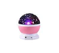 YCDZ Star Projector Night Light, Baby Night Light Rotating LED Night Light, Bluetooth Starry Sky Music Projector Light, with 8 Color Lights for Nursery Baby Room Decoration. (Pink,Lovers)