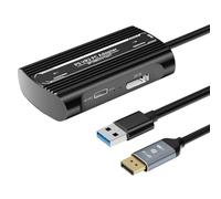 YCE PSVR2 PC Adapter for PlayStation VR2 and AR Glasses | Compatible with portable monitors. Includes a DP 1.4 cable and power adapter for easy connection and stable performance.