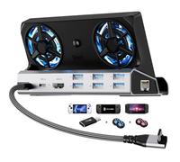 YCE12-in-1 Steam Deck Dock for ROG Ally X, Steam Deck, Legion Go, Switch