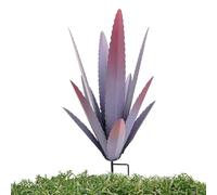 ycezw Agave Metal Plants for Patio - DIY Plant Indoor Decoration | Patio Cities, Outdoor Metal Plant Decoration, Garden Statue of Flowers
