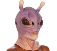ycezw Alien Head Mask | Realistic 3D Effect for Adult Cosplay Party Accessories Carnival Haunted House