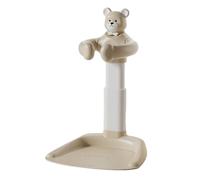 ycezw Baby Bath Standing Shower, Shower Stand Baby Anti-Slip Base Bath Support, Portable Bath Helper Bathing Seat Chair Handle Sturdy for Bathroom Mother