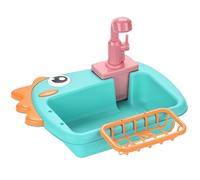 ycezw Bathtub, Bird Bath with Tap, Automatic Drinking Trough with Tap, Bathtub for Home, Garden, Balcony, Indoor, Outdoor