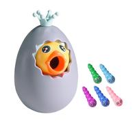 ycezw Bird Feeder Toy, Woodpecker Worm Toy,Woodpecker Worm Feeding Toy - Hand Eye Coordination Development for Boys Girls Game