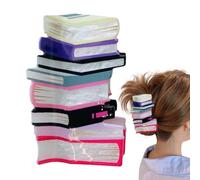 ycezw Book Hair Clip, Large Hair Claws - Single Stack of Books Hair Clips | Alligator Clip Candy Color Teacher Hair Claw