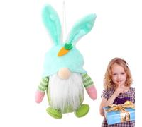 ycezw Bunny GNOME Plush - Faceless Dwarf Rabbit Erec | Easter Collectible for Table, Fireplace, Multi-Tier Tray, Tray Decor, GNOME Rabbit Figurine