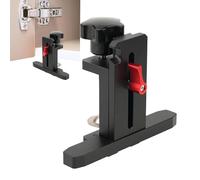 ycezw Cabinet Door Mount Jig, Cabinet Door Mount Positions - Door Lifter - Adjustable Door Installation Tools, True Position Cabinet Hardware Jig, Cabinet Door Mount, for Cabinet