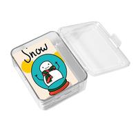 ycezw Card Storage Box, Trading Card Storage Box,Card Collection Box | Clear Card Organizer Box for Business Card, Trading Card Box, Card Sorting Case