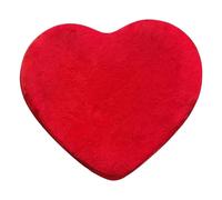 ycezw Carpet In Heart, Red Heart Carpet | Red Valentine's Day Carpet -Anti -Slip In De Naust Carpet, Sweet And Wave, Long Hair Carpet