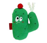 ycezw Cat of Toy, Chat Cat in Plush, Chew Toy in the Shape of Soothing Plush Cacts, Soundtre Interactive Animal Chewer in Soft Plush for Training