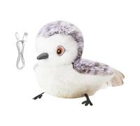 ycezw Cat Toy Bird Fighting Cat Toy, Simulated Tweeting Bird Cat Toy | Activated Kitten Game Toy - Fun Electric Cat Toy, Flying Wings, Realistic and Rechargeable Toy