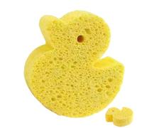 ycezw Children's Bath Sponge, Baby Bath Sponge, Soft Wood Pulp Body Wash Scrubber, Dead Skin Remover, Cute Body Washer, Shower Sponge, Bath Grater for Children, Babies,