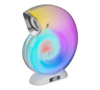 ycezw Conch Small Speaker, Wireless Speaker | Desk Speaker with Night Light,Music Player, Creative Speaker, Sound Box, Audio Boombox for Men Women