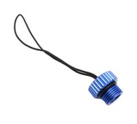 ycezw Dust Cap DIN Regulator - Diving Tank Lock with Safety Cord | Durable Plug Cover for Diving Equipment, Underwater Breathing, Air Cylinder and Tools