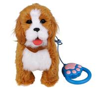 ycezw Electronic Plush Puppy - Robotic Dog Toy, Walking Barking Animal Companion, Soft Touch Interactive Playmate | 22x20x10cm Robotic Pet for Children, Family, Indoor Playroom, Nursery Decor