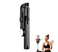 ycezw Extendable Tripod for Selfie Stick, Selfie Stick for Phone, Phone Tripod with Remote - Stable Phone Tripod with 360 Degree Screen Rotation for Taking
