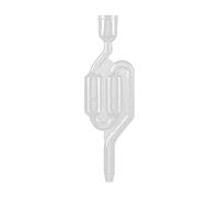 ycezw Fermentation Gate,Transparent Bubbler For Fermentation | Airtight Equipment For Home Making Of Sauerkraut Beer Wine Inlay Can Beginner