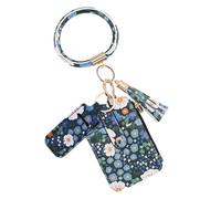 ycezw Floral Credit Card Wallet, Floral Credit Card Holder Wallet | Slim Wallet with Credit Card Holder, Slim and Cute Travel Card Case, Small Card Wallet and, me, Consulte la descripción, See