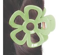 ycezw Flower Clips For Women,Jelly Floral Hair Clips - Aesthetic Floral Hair Barrettes, Strong Hold Beach Hair Claw For Holiday & Birthday