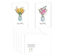 ycezw Greeting Cards, Floral Card Envelopes - Loving Mother's Day Cards with Envelopes - 12 Get Well Soon Greeting Cards, Greeting Cards
