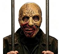 ycezw Halloween Full Head Skeleton maske Scary Cosplay Party Prop | Full Head Halloween Skeleton maske With A Scary And Funny Design, Suitable For Cosplay, Masquerade Parties Stage Performances