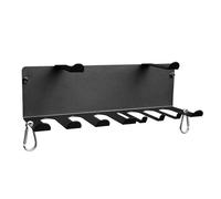 ycezw Home Gym Storage Multifunctional Fitness Organiser for Heavy Loads, Stainless Steel Wall Mounted Organiser for Bedroom, Living Room, Wardrobe