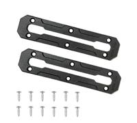 ycezw Kayak Gear Track - Smooth Mount Rail, Multi-Use | Accessory Mounting System for Kayaks Canoes Power Boats and Tractors, Strong Versatile Rail Installing Holders Brackets Outdoor During Water A
