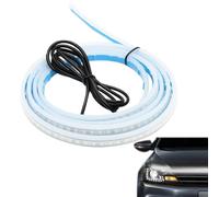 ycezw LED Strip Lights for Hood, Exterior LED Strips - Bright Waterproof Decoration for Outdoor Vehicles Engine Cover Under Hood for Car Truck Trunk