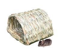 ycezw Maison De Lapin - Hutch in Natural Material Hidden Kennel | Hay Tunnel for Small Animals, Chew Toy and Cozy Hutch, Comfort Accessories for Rodents