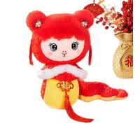 ycezw Mascot 'Year Of The Snake, Lunar New Year Snake Plush Toy | Chinese Zodiac Snake Plush Toy 2025 | Year Of The Stuffed Snake For Home Decoration, Living Room, Bedroom