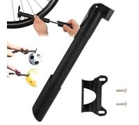 ycezw Miniature Air Pump for Cycling | Mini Tyre Inflator Kit for Bike | Waterproof Manual Inflator Efficient Fast for Road Bike Mountain Bike Outdoor Repair