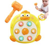 ycezw Mole Whack Toy | Cartoon Duck Hammer Hammer Set | Colorful Interactive Game with Soft Mallet for Hand Eye Coordination | Learning Toy for 3A