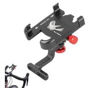ycezw Motorcycle Phone Holder - Tripod for Cell Phone to Scooter Handlebar - Shock Absorption Navigation Mount with 360° Rotation for Motorcycle Mobile Mount and Riding