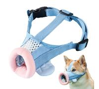 ycezw Muzzle Mouth Guard for Dogs, Muzzle for Dogs, Breathable and Comfortable Muzzles, Clown Fish-Shaped Mesh Muzzle, Suitable for Most Dogs in the Veterinary Clinic and for Dogs in