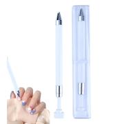 ycezw Nail Art Drill Pen, Rhinestone Dotting Pen | Precision Dotting Pen for Nail Art - Rhinestone Art Pen, Portable Dotting Nail Also for Home, Travel, Business Trip, Home