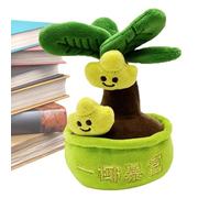 ycezw plants En Pot En Peluche, plants En Pot Farcie, Farcie D'arbre D'argent - Plush Mignonne En Forme De Pot De Fleur, Jouet En Plush De Dessin Animé, D'oreiller Douce Pour