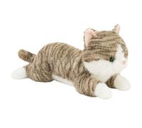 ycezw Plush Cat Plush Toy, Kitten Stuffed Animal, Plush Cat, Cute Cat Lying Down Toy, Plush Toy, Cat Nap Plush, Multifunctional Cat Decorations for Cats for