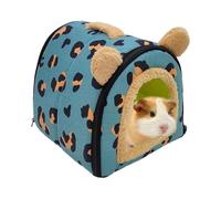 ycezw Plush Hamster Bed - Non-Slip Rabbit Cave for Winter, Winter Hamster Cave | Small Animal Bed, Multipurpose Ferret Nest, Multipurpose Hamster Cave Cute Hedgehog House for Bunnies, Hedgehogs, Sugar