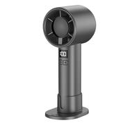 ycezw Portable Fan - Lightweight Charged Personal Fan With Embellishment | 100 Speeds Cooling Fan With Anti-skid Handle Perfect Gift For Friends Camping Travel Vacation Outdoor Activities