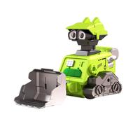 ycezw Pull Back Car, Pull Back Toys | Engineering Vehicle with Movable Joints, Press and Go Bulldozer/Road Roller Car - Cute Construction Vehicles for Boys and
